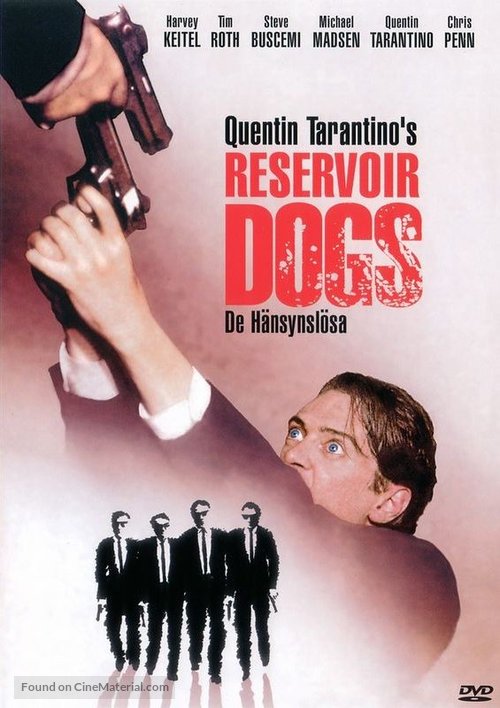 Reservoir Dogs - Swedish Movie Cover