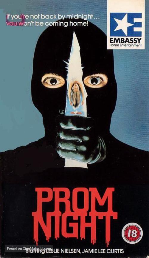 Prom Night - British VHS movie cover