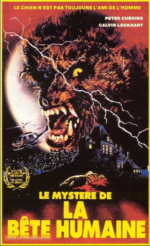 The Beast Must Die - French VHS movie cover