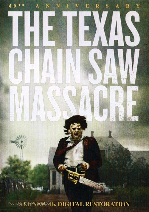 The Texas Chain Saw Massacre - DVD movie cover