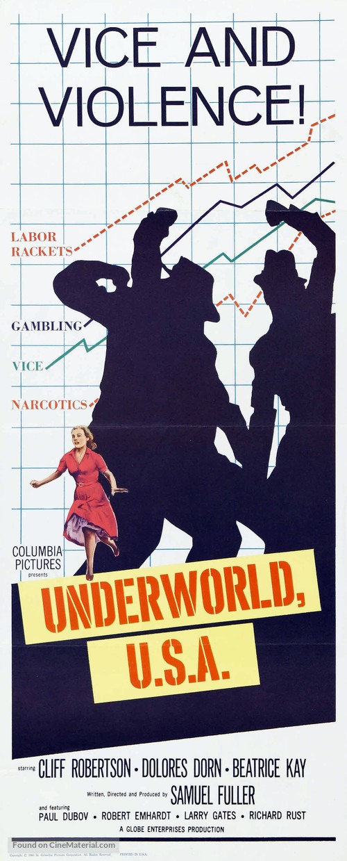 Underworld U.S.A. - Theatrical movie poster