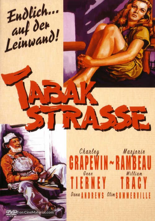 Tobacco Road - German Movie Cover