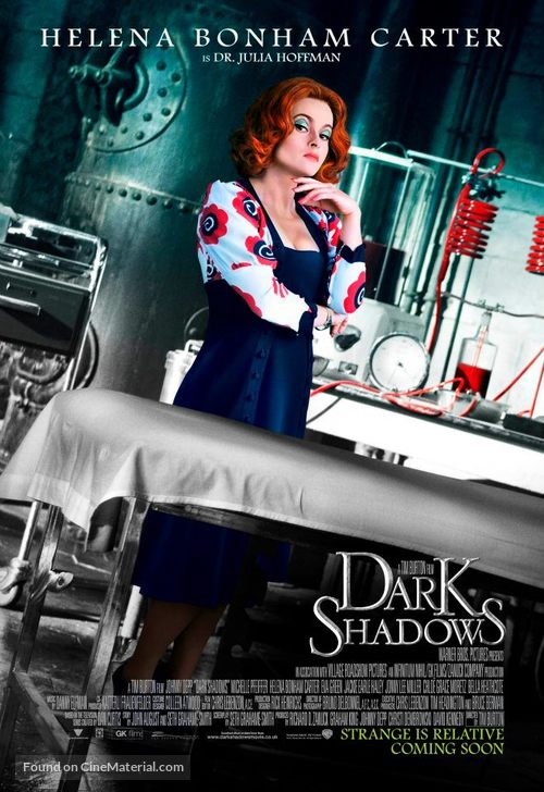 Dark Shadows - British Movie Poster