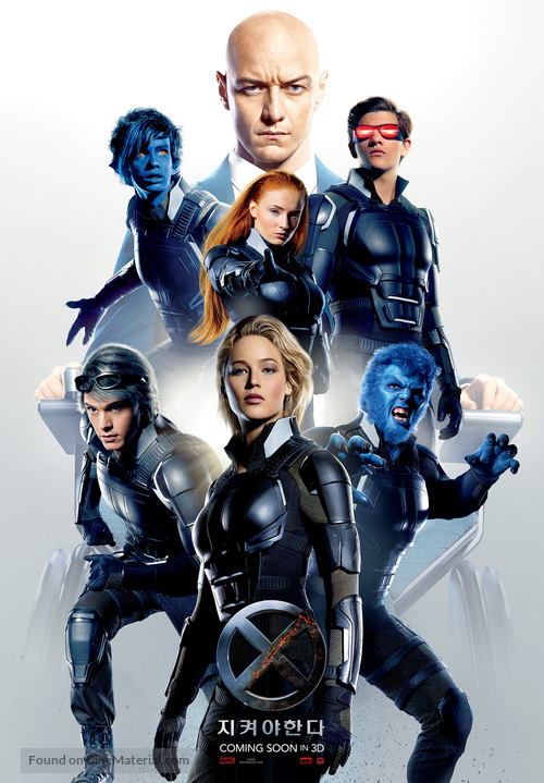 X-Men: Apocalypse - South Korean Movie Poster