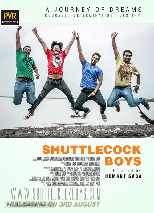 Shuttlecock Boys - Indian Movie Poster