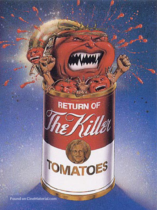 Return of the Killer Tomatoes! - Key art