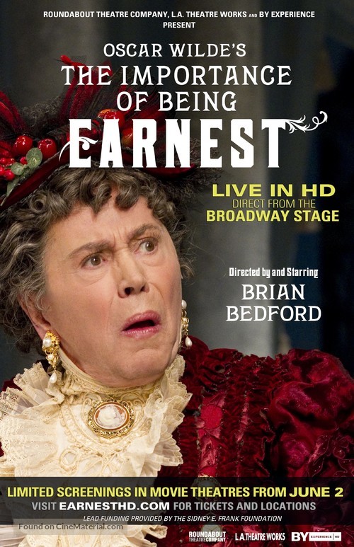 The Importance of Being Earnest - Movie Poster