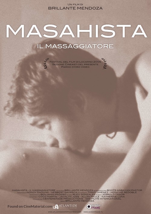 Masahista - Italian Movie Poster