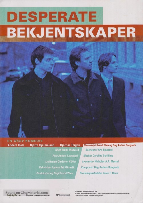 Desperate bekjentskaper - Norwegian Movie Poster