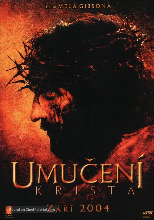 The Passion of the Christ - Czech Movie Poster