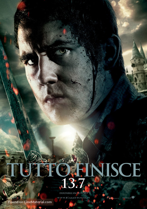 Harry Potter and the Deathly Hallows: Part II - Italian Movie Poster