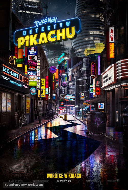 Pok&eacute;mon: Detective Pikachu - Polish Movie Poster