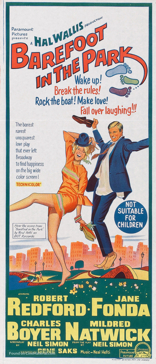 Barefoot in the Park - Australian Movie Poster