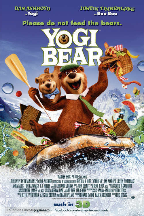 Yogi Bear - Swiss Movie Poster