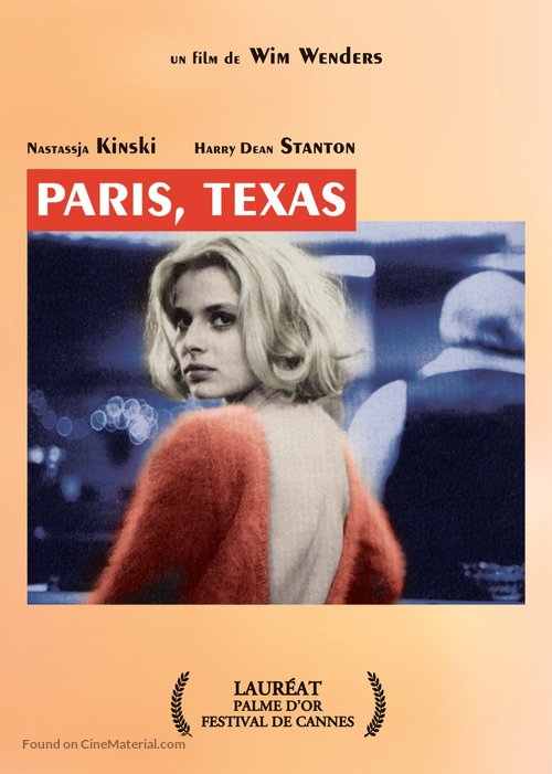 Paris, Texas - French Movie Cover