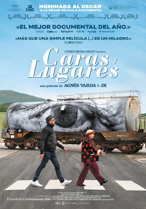 Visages, villages - Spanish Movie Poster