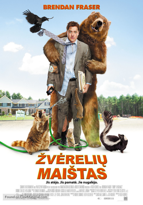 Furry Vengeance - Lithuanian Movie Poster