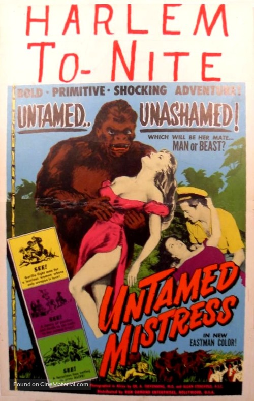 Untamed Mistress - poster