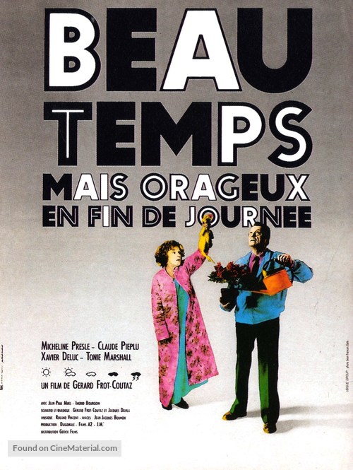 Beau temps mais orageux en fin de journ&eacute;e - French Movie Poster