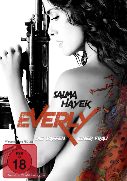 Everly - German DVD movie cover