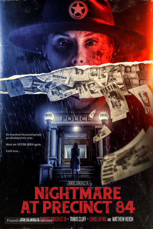 Nightmare at Precinct 84 - French Movie Poster