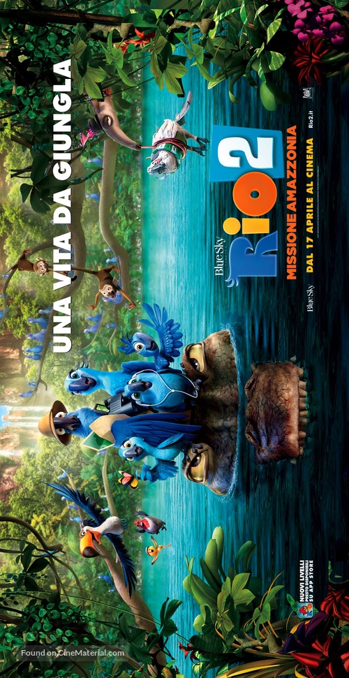 Rio 2 - Italian Movie Poster