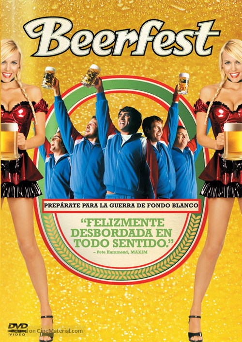 Beerfest - Argentinian DVD movie cover