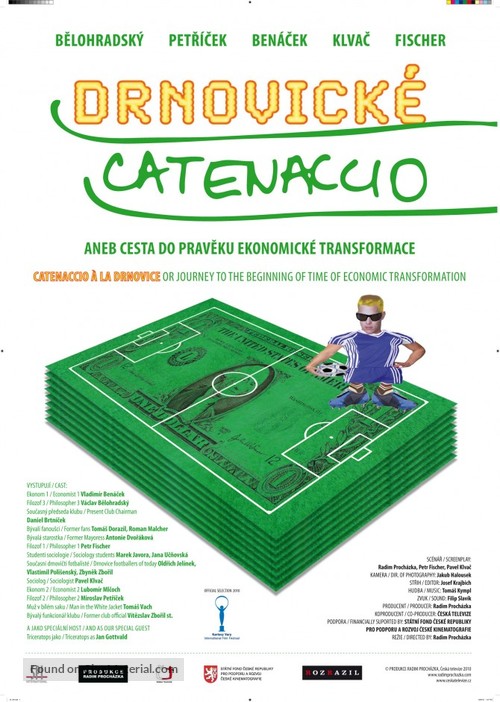 Catenaccio a la drnovice - Czech Movie Poster