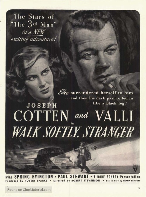 Walk Softly, Stranger - poster