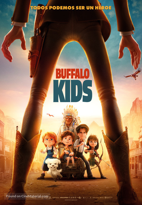 Buffalo Kids - Spanish Movie Poster