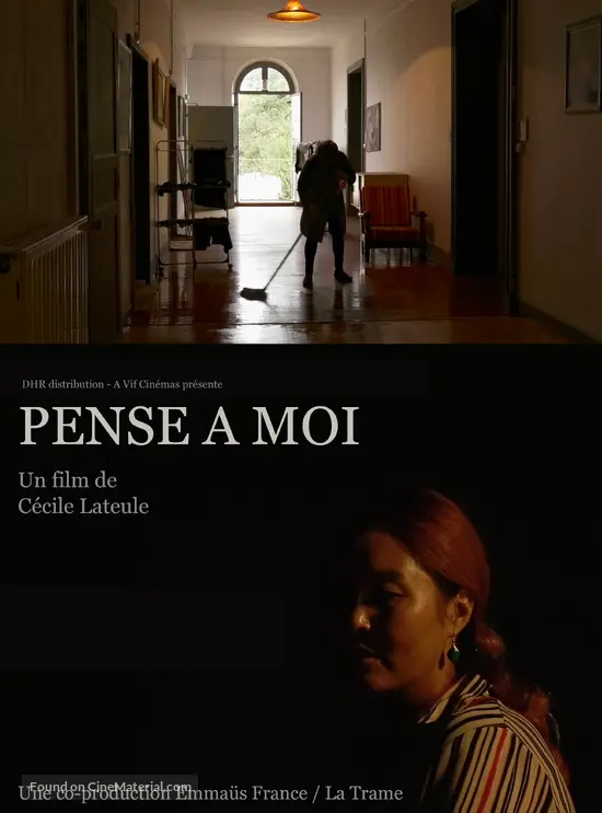 Pense &agrave; moi - French Movie Poster