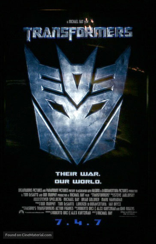 Transformers - Movie Poster