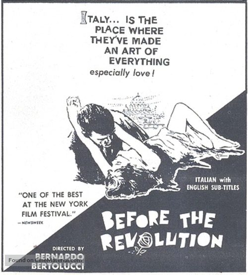 Prima della rivoluzione - poster