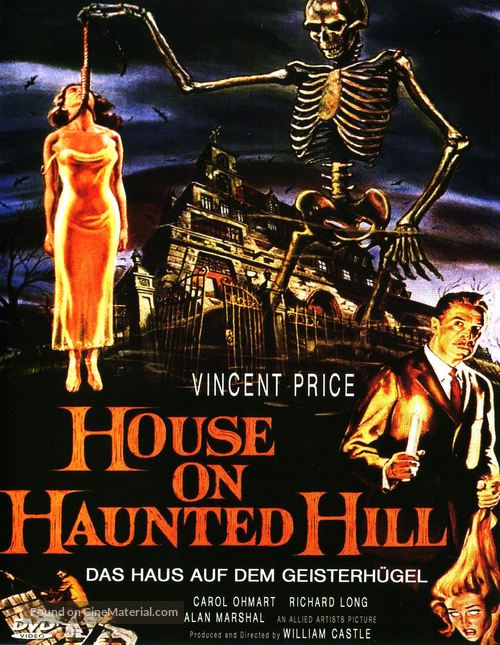 House on Haunted Hill - German Movie Poster