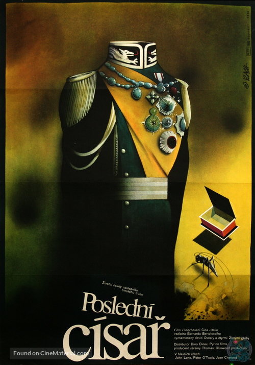 The Last Emperor - Czech Movie Poster