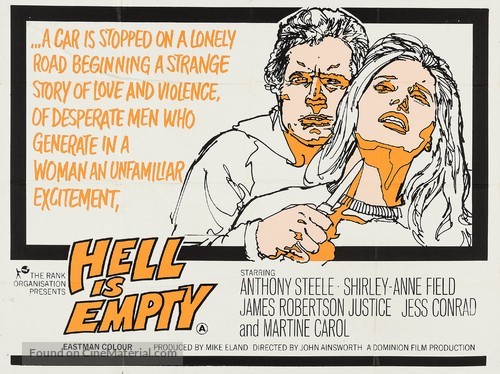 Hell Is Empty - British Movie Poster