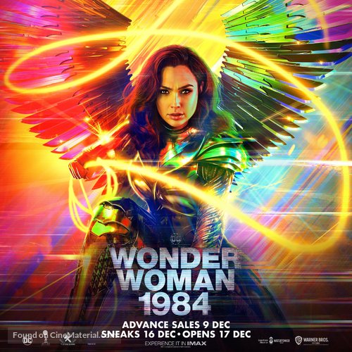 Wonder Woman 1984 - Singaporean Movie Poster