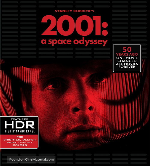 2001: A Space Odyssey - Blu-Ray movie cover