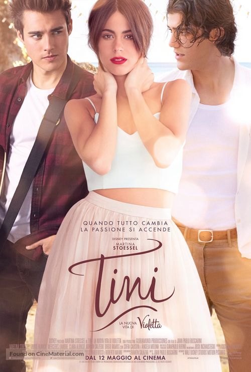 Tini: El gran cambio de Violetta - Italian Movie Poster