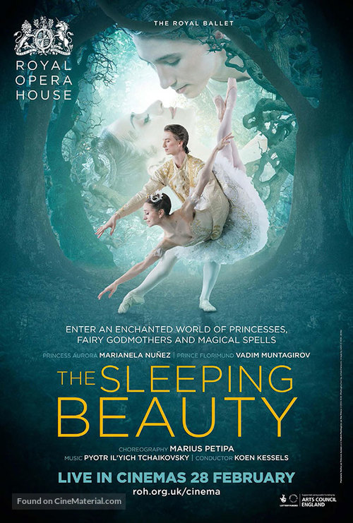 Royal Opera House Live Cinema Season 2016/17: The Sleeping Beauty - British Movie Poster