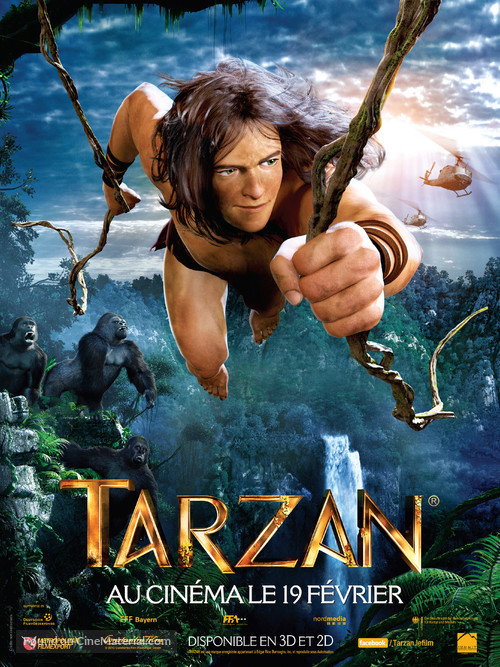 Tarzan - French Movie Poster