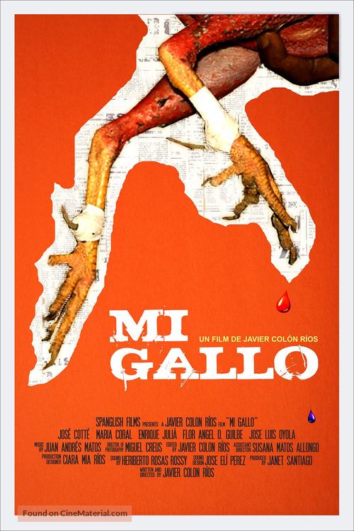 Mi Gallo - Puerto Rican Movie Poster