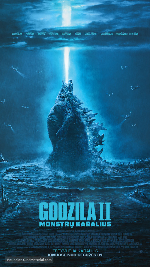 Godzilla: King of the Monsters - Lithuanian Movie Poster