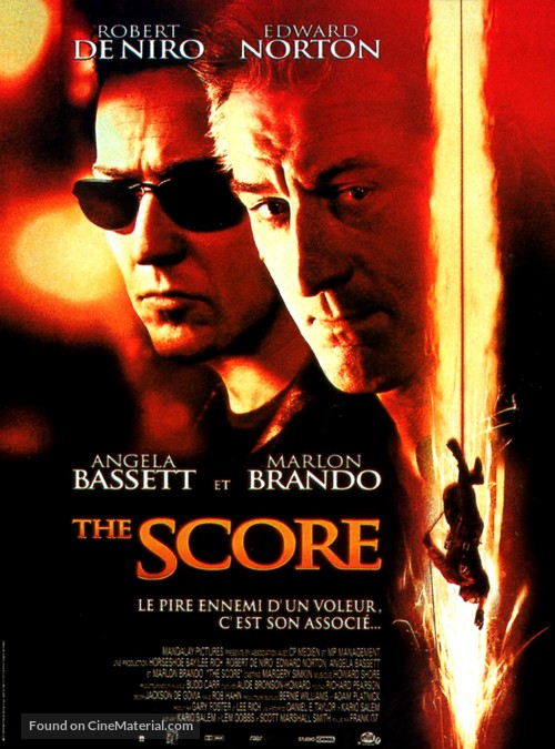 The Score - French Movie Poster