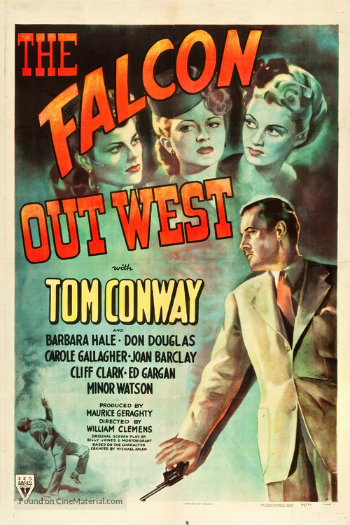 The Falcon Out West - Movie Poster