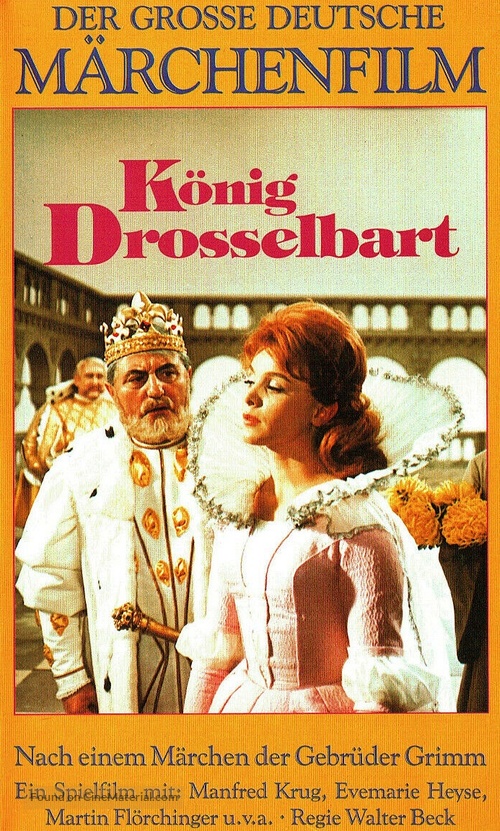 K&ouml;nig Drosselbart - German VHS movie cover