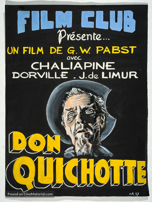 Don Quixote - French Movie Poster