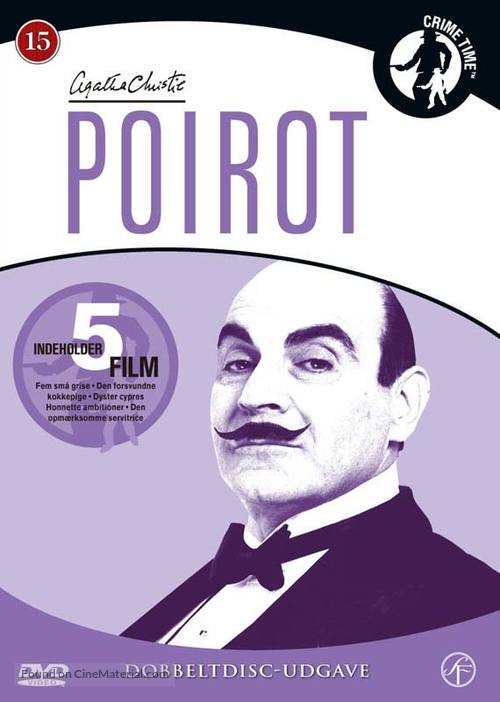 &quot;Poirot&quot; - Danish DVD movie cover