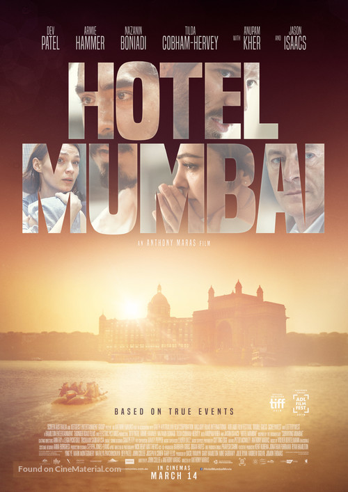 Hotel Mumbai - Australian Movie Poster