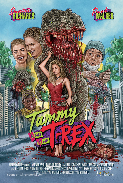 Tammy and the T-Rex - Re-release movie poster